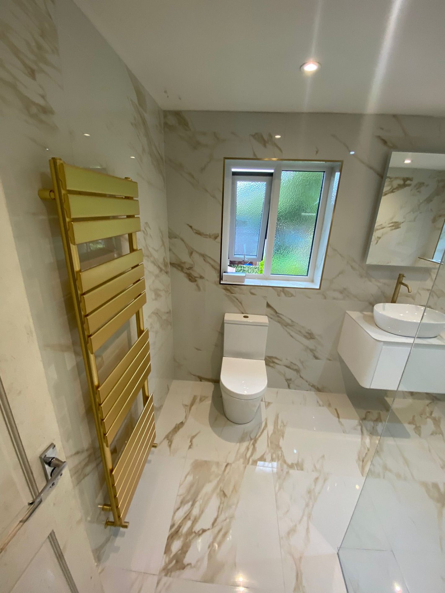Bathroom installation project
