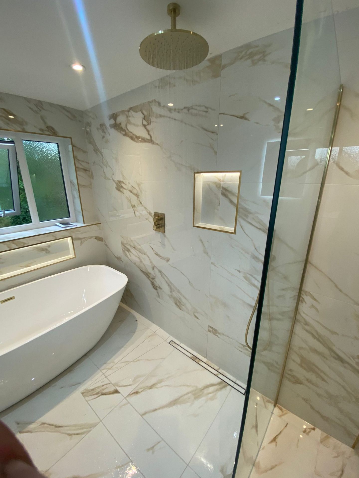 Bathroom installation project