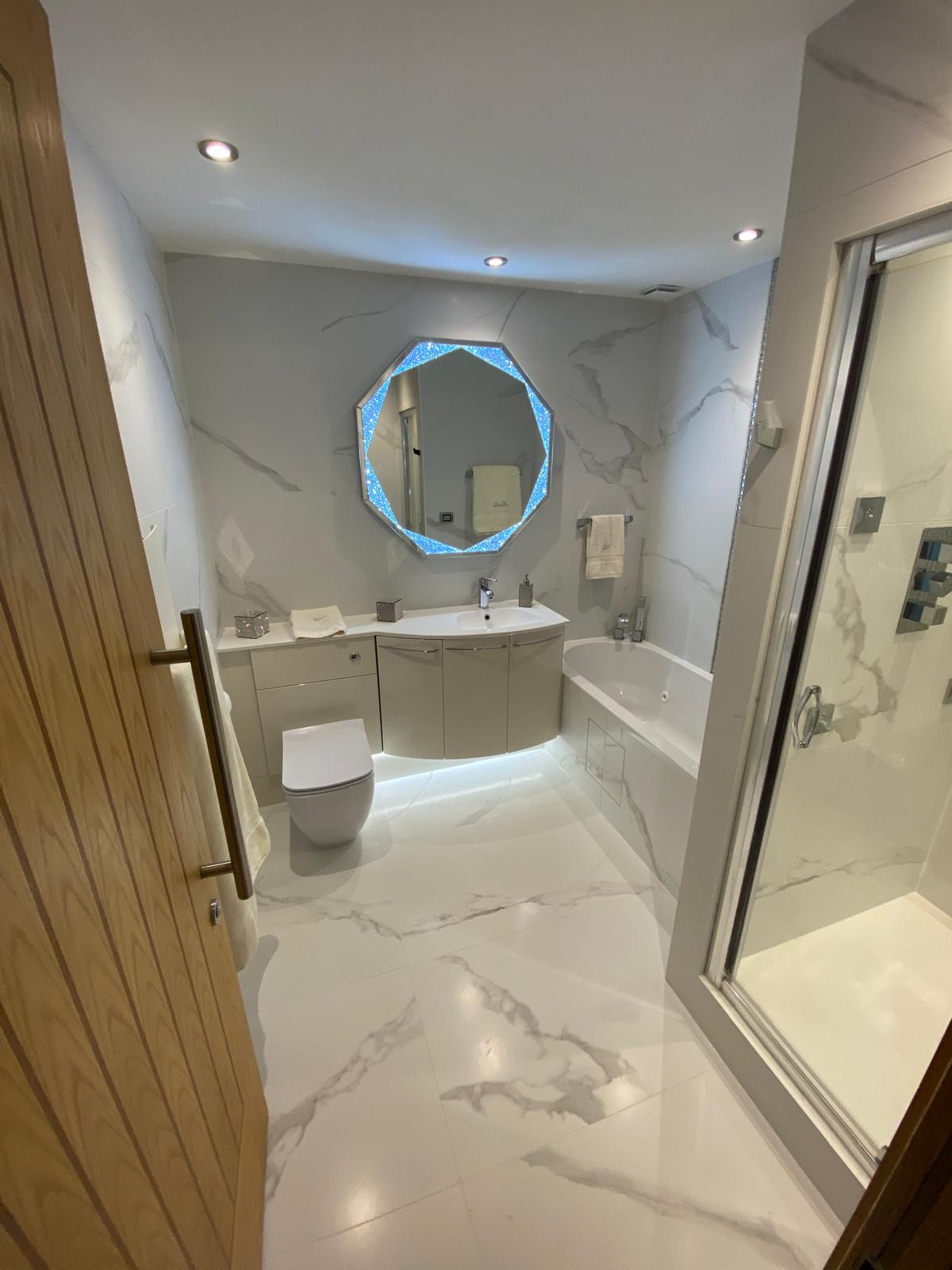 Bathroom installation project
