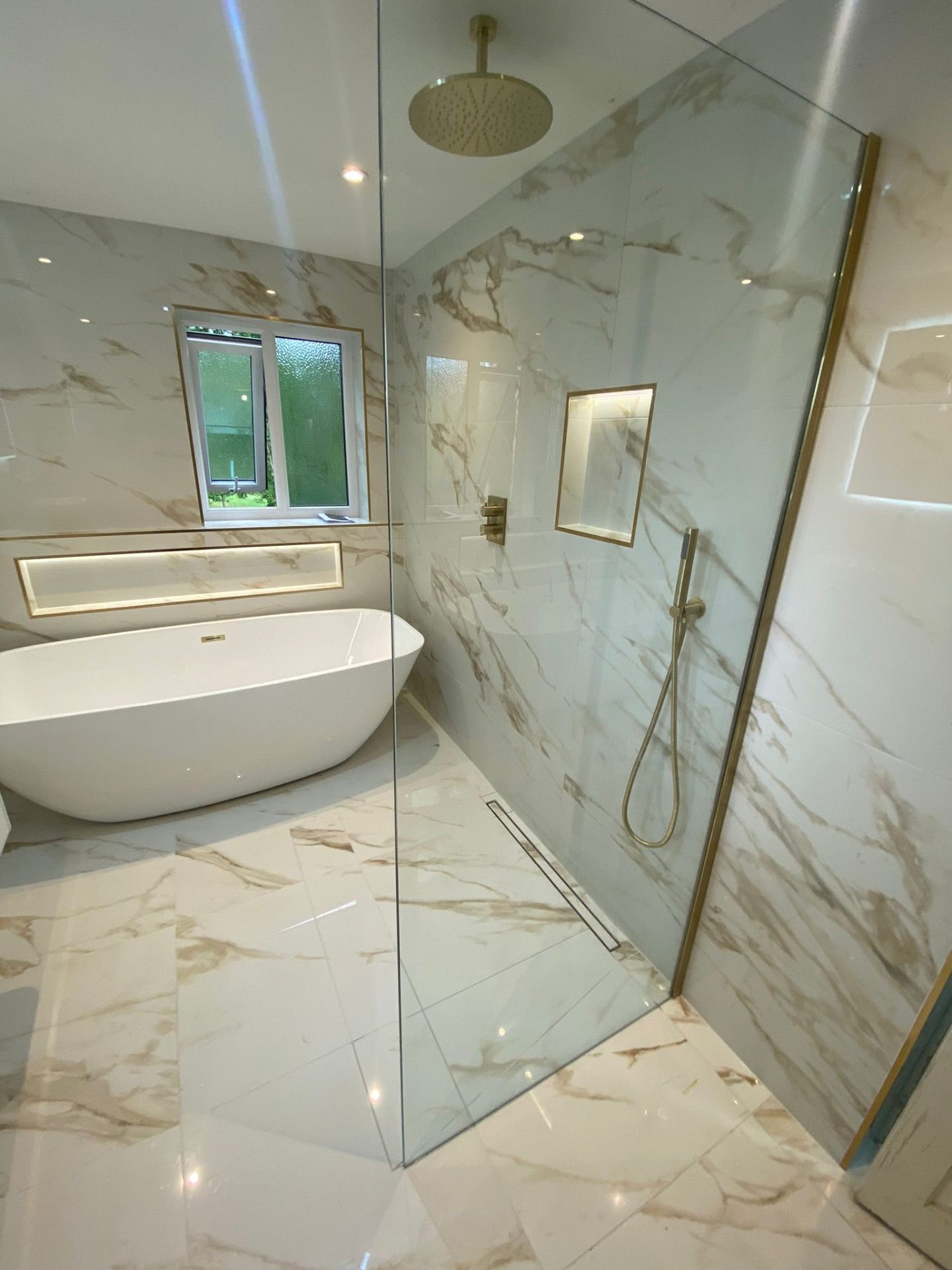 Bathroom installation project