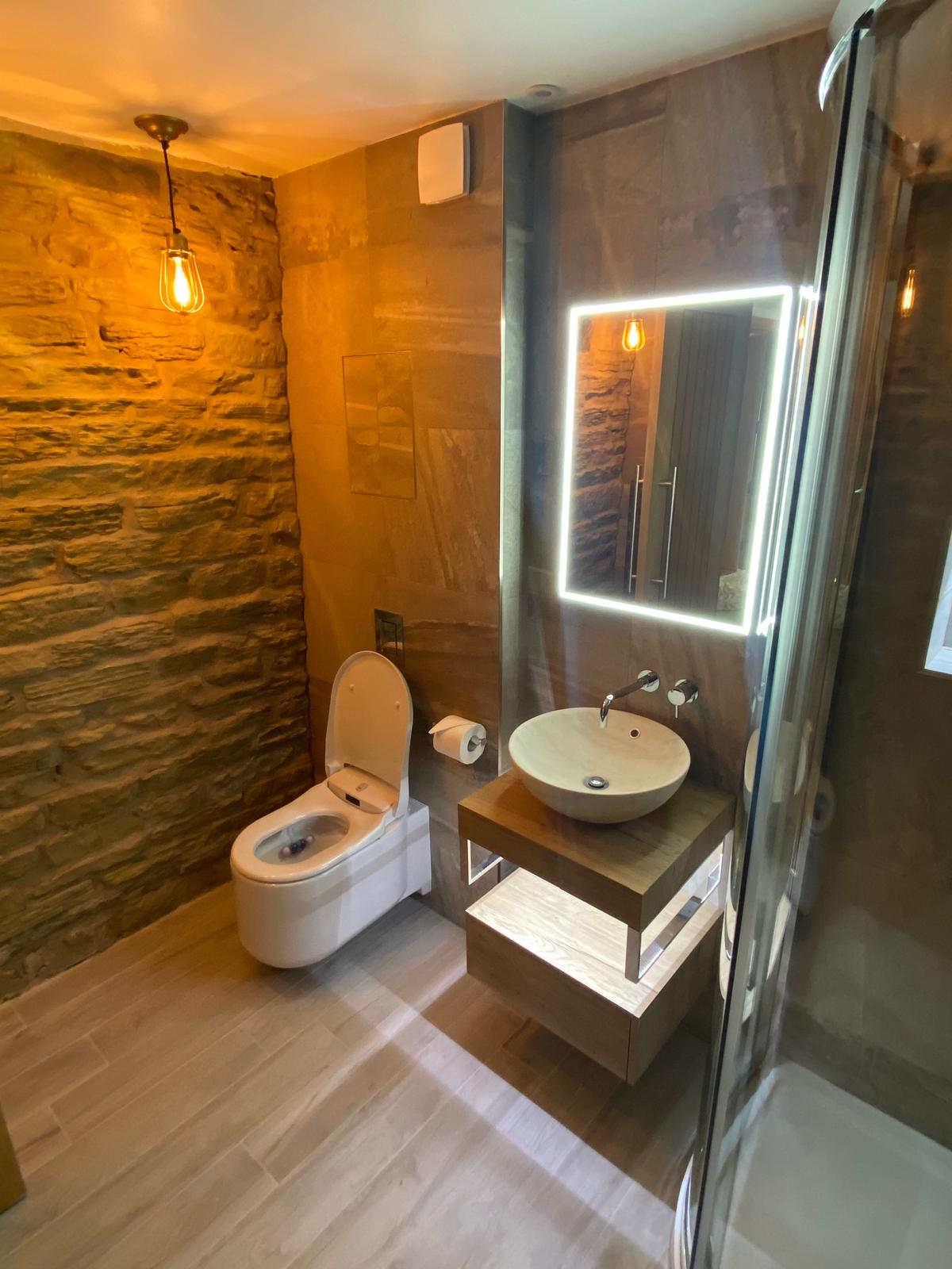 Bathroom installation project