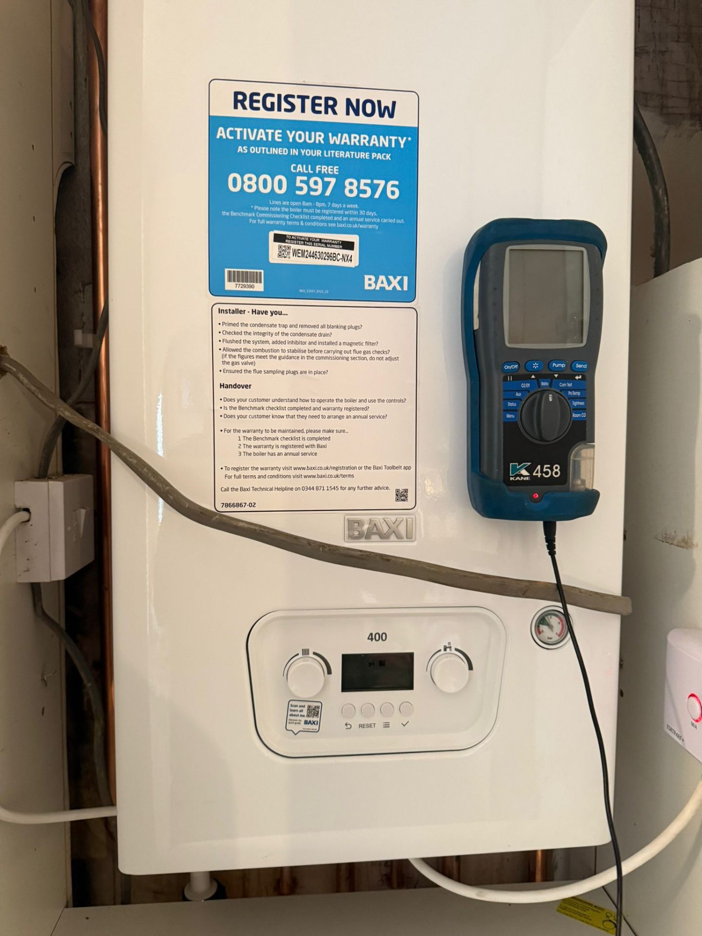 Annual boiler service — Greater Manchester